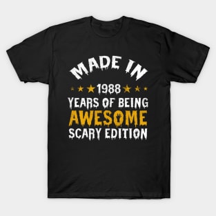 made in 1988 years of being limited edition T-Shirt